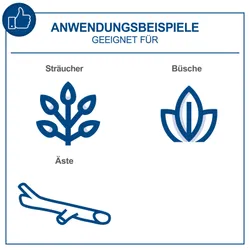 Akku Gehölzschneider C-PS100-X Scheppach 36536 11031