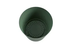 PARKSIDE® Bristol Pflanztopf mit Untersetzer Grün 22230 6747