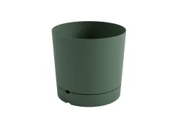 PARKSIDE® Bristol Pflanztopf mit Untersetzer Grün 4052916530818