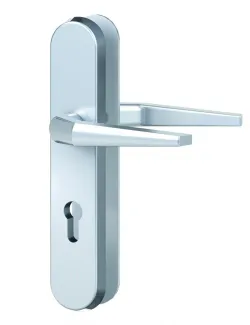 VMS - ES0 Vollmaterial Schutzbeschlag Alu Silber 4026434105827