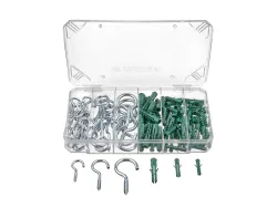 PARKSIDE® Haken und Dübel Sortiment 4335633054172