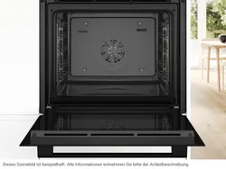 BOSCH Einbaubackofen Reinigung mit Wasser / Dampf 33042 9948