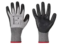 PARKSIDE® Schnittschutzhandschuhe Grau/Schwarz (8) 4052916173039