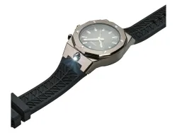 PARKSIDE® Armbanduhr Parkside mit Licht oder Wasserwaage Schwarz 4052916543290