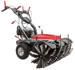 Kehrmaschine SC2200PE mit Sammelbehälter und Schneeschild 4046664154686