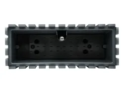 PARKSIDE® Blumenkasten anthrazit, grün, weiß 20373 6114