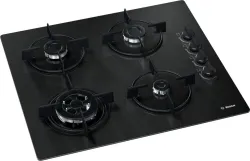 BOSCH Gas-Kochfeld POH6B6B10 Schwarz 4242002820903