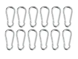 PARKSIDE® Karabiner-/ Schäkel-Haken 12er Set 4052916775875