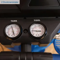 Kompressor stehend HC85V Scheppach ölfrei 4046664258483