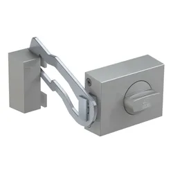 KS500-70 Kastenschloss Sperrbügel (käntig) Silber 4026434138801