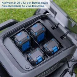 Akku Rasenmäher BC-MP470-X Scheppach 25589 7902