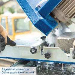 Steintrennmaschine HSM3500 Scheppach Wasserpumpe Anschlag 3778 885