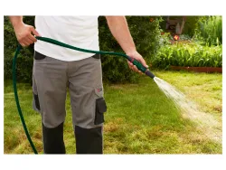 PARKSIDE® Flachschlauch inkl. Anschlussset und Wandhalterung 4052916317235