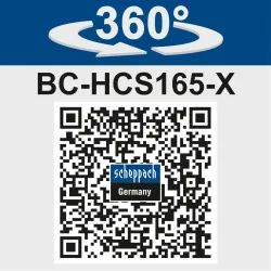 Akku-Handkreissäge BC-HCS165-X Scheppach Brushless 4046664216841