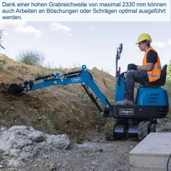 Scheppach Mini-Bagger EXC815 24571 953