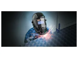 PARKSIDE® Schweißhelm Automatik mit LED PSHL 2 D1 schwarz/grün 4052916375280