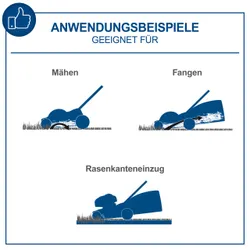 Akku-Rasenmäher BC-MP320-X Scheppach 36142 10845