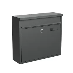 Briefkasten BK 360M Stahl matt anthrazit 4026434183757