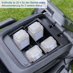 Akku-Rasenmäher BC-MP470-X scheppach 3341 787