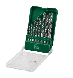 PARKSIDE® SDS- und Rundschaftbohrer Holzbohrer-Set 9tlg. 4052916550717
