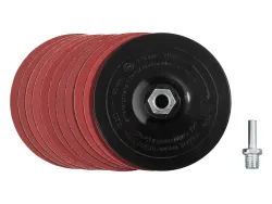 PARKSIDE® Winkelschleiferzubehör 125mm Holzbearbeitung Klettschleifteller 4052916108727