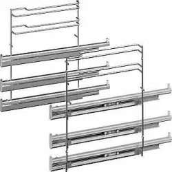 BOSCH Teleskopauszug Bosch HEZ638300 Edelstahl 4242002810157