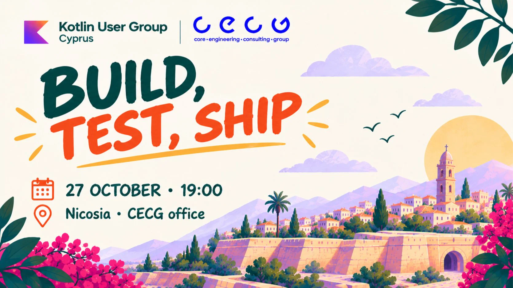 KUG Cyprus x CECG: Build, Test, Ship