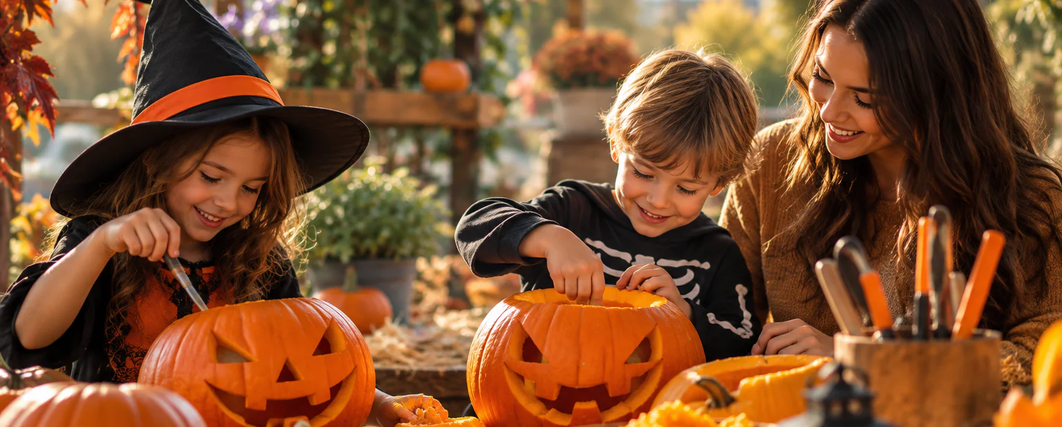 Halloween Pumpkin Carving Workshops at CyHerbia
