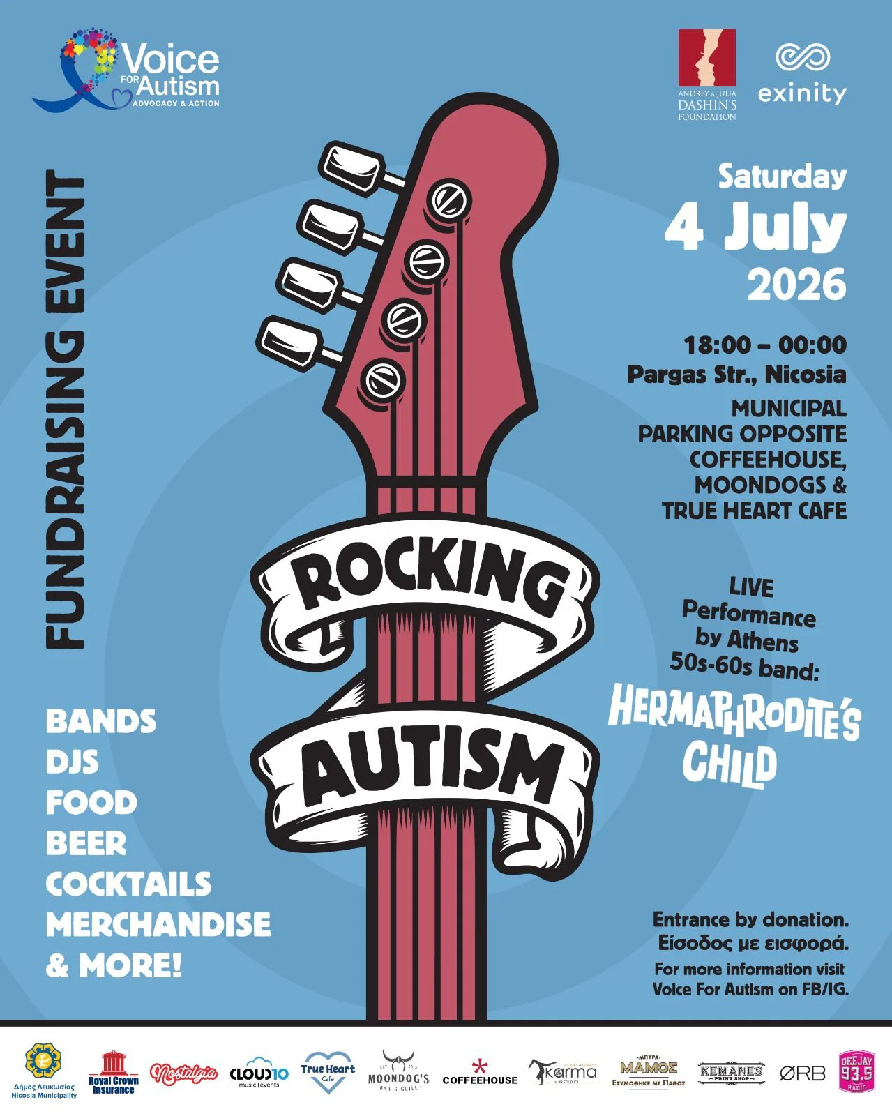 Rocking Autism: A Charity Music Night in Nicosia