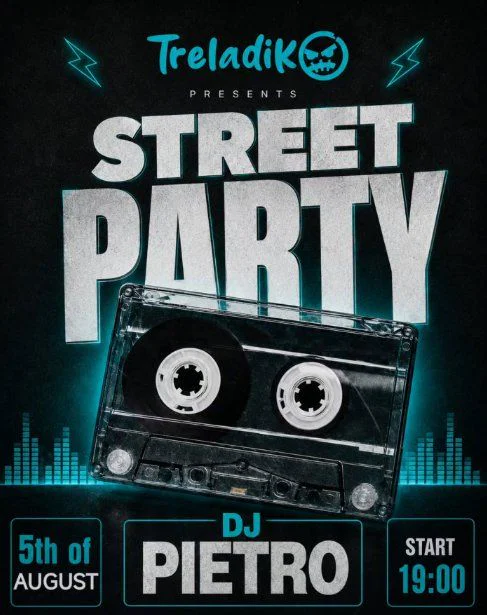 Summer Closing Street Party at Treladiko
