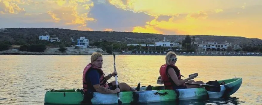 Sunset Sea Kayaking Adventure at Governor’s Beach