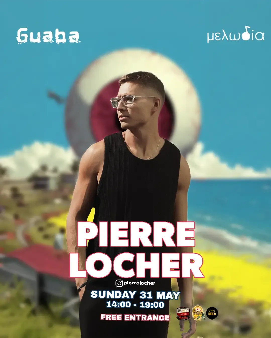 Η Melodia Παρουσιάζει τον Pierre Locher: Daytime Beach House Session