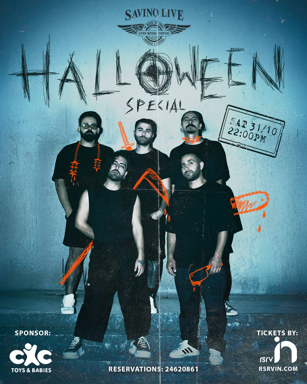 Halloween Rock Night at Savino Live
