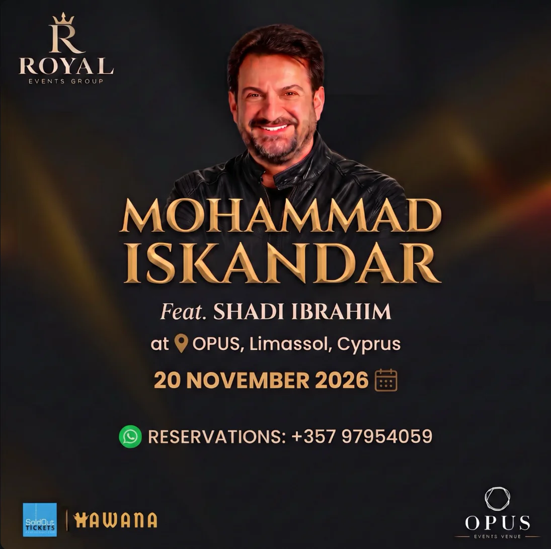 Mohammad Iskandar feat. Shadi Ibrahim — live in Limassol