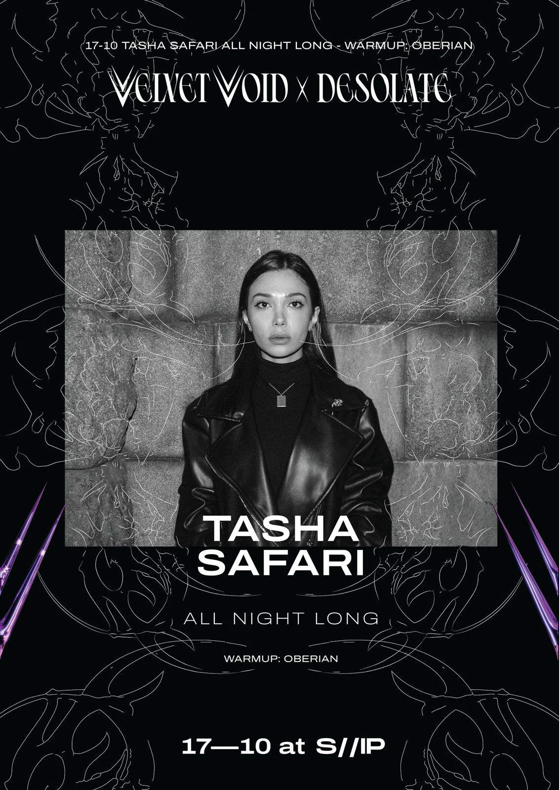 Velvet Void: An All-Night Journey with Tasha Safari