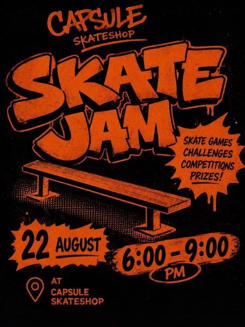 Capsule Skate Jam: A Community Skate Session