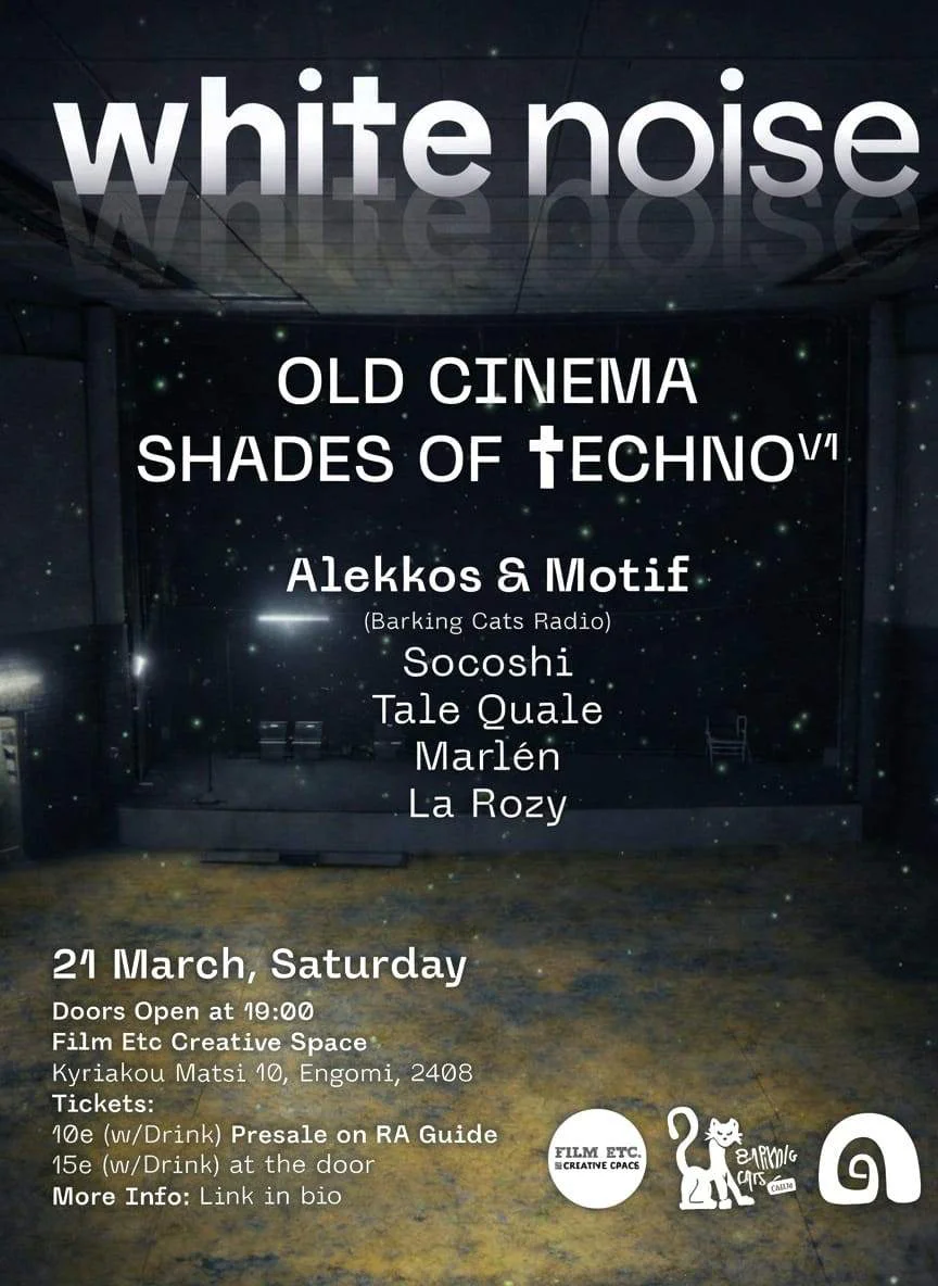 White Noise Presents: Shades of Techno v1 at Old Cinema