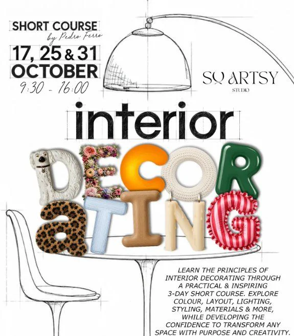 Mastering Interior Design: A Hands-On Workshop with Pedro Ferro