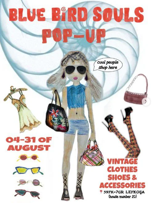 Discover Unique Vintage and Y2K Finds at Blue Bird Souls Pop-Up