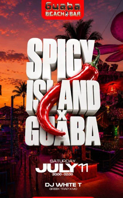 Greek Trap Night at Guaba Beach Bar
