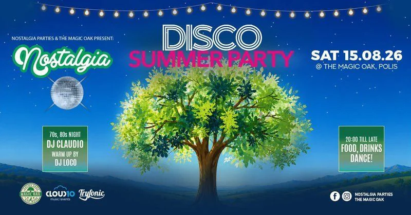 Nostalgia Disco Summer Night at The Magic Oak