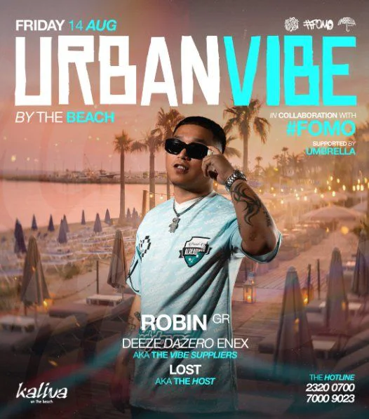 Sunset Beats: DJ Robin Live at Kaliva