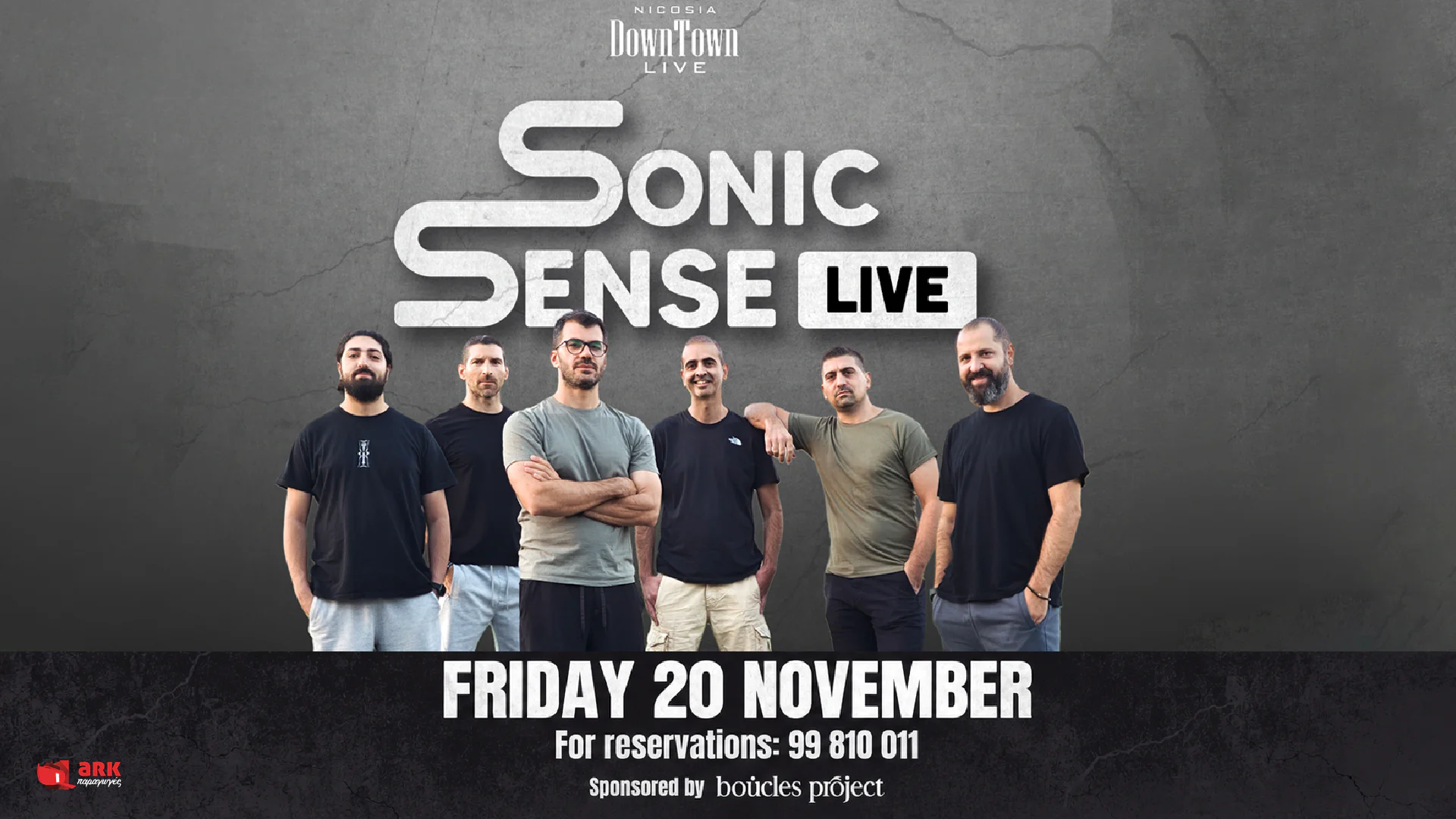 Sonic Sense: rock night at DownTown Live