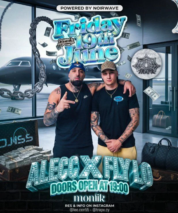 Alecc x Flylo: Live Hip-Hop Night in Limassol