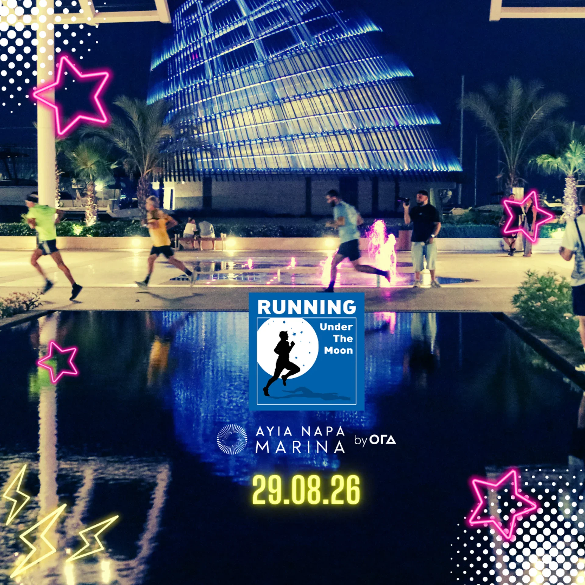 Moonlight Run in Ayia Napa