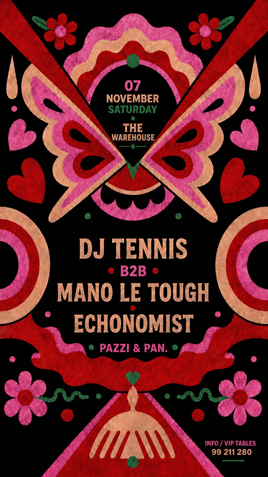 An Unforgettable Night of Electronic Beats with DJ Tennis and Mano Le Tough