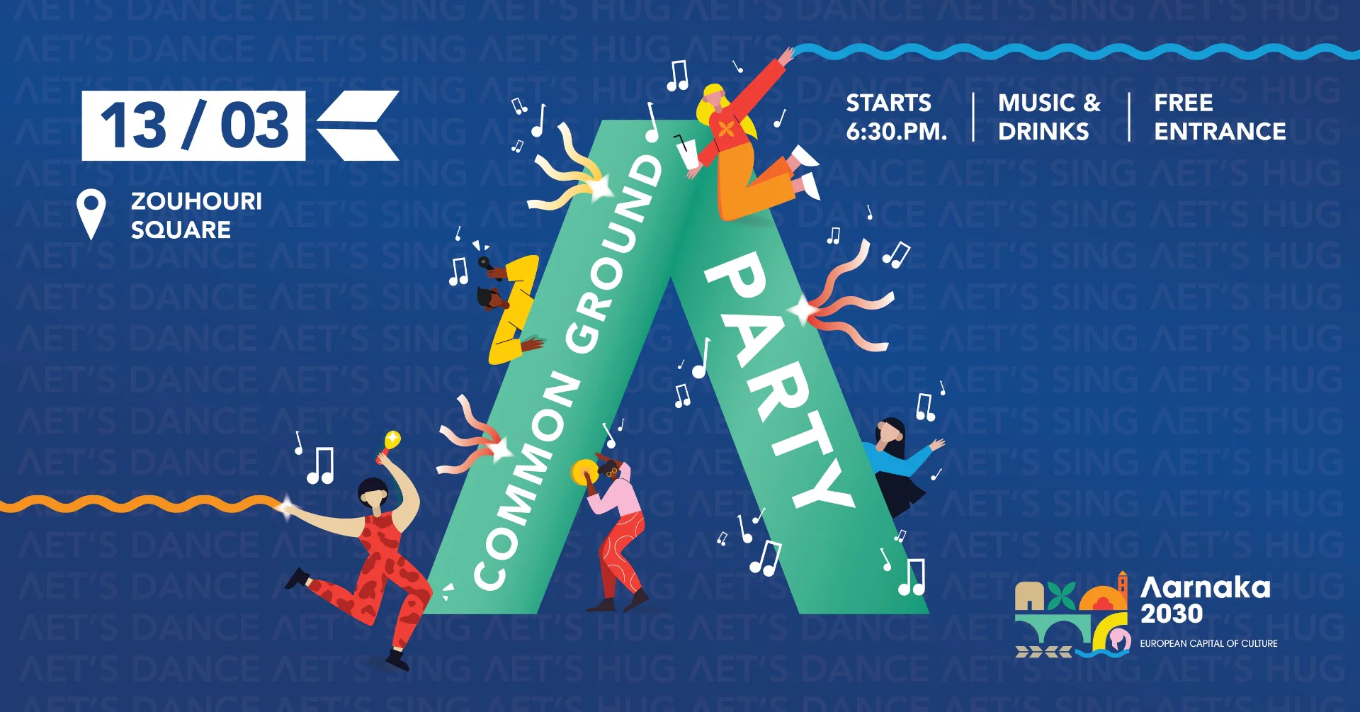 COMMON GROUND PARTY in Larnaca