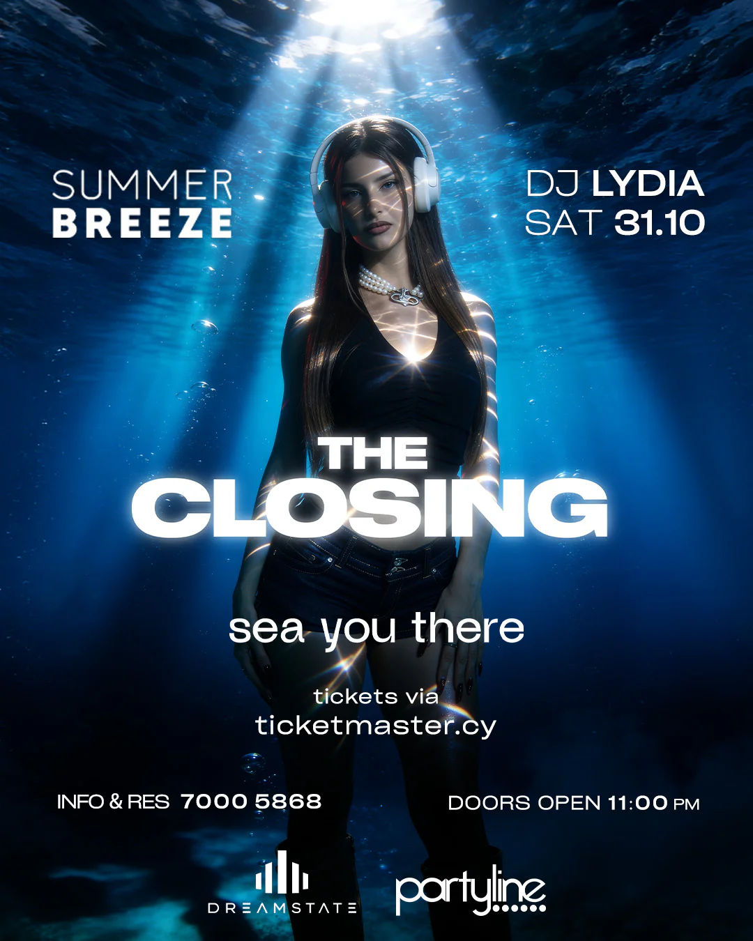 The Closing: DJ Lydia at Summer Breeze, Limassol