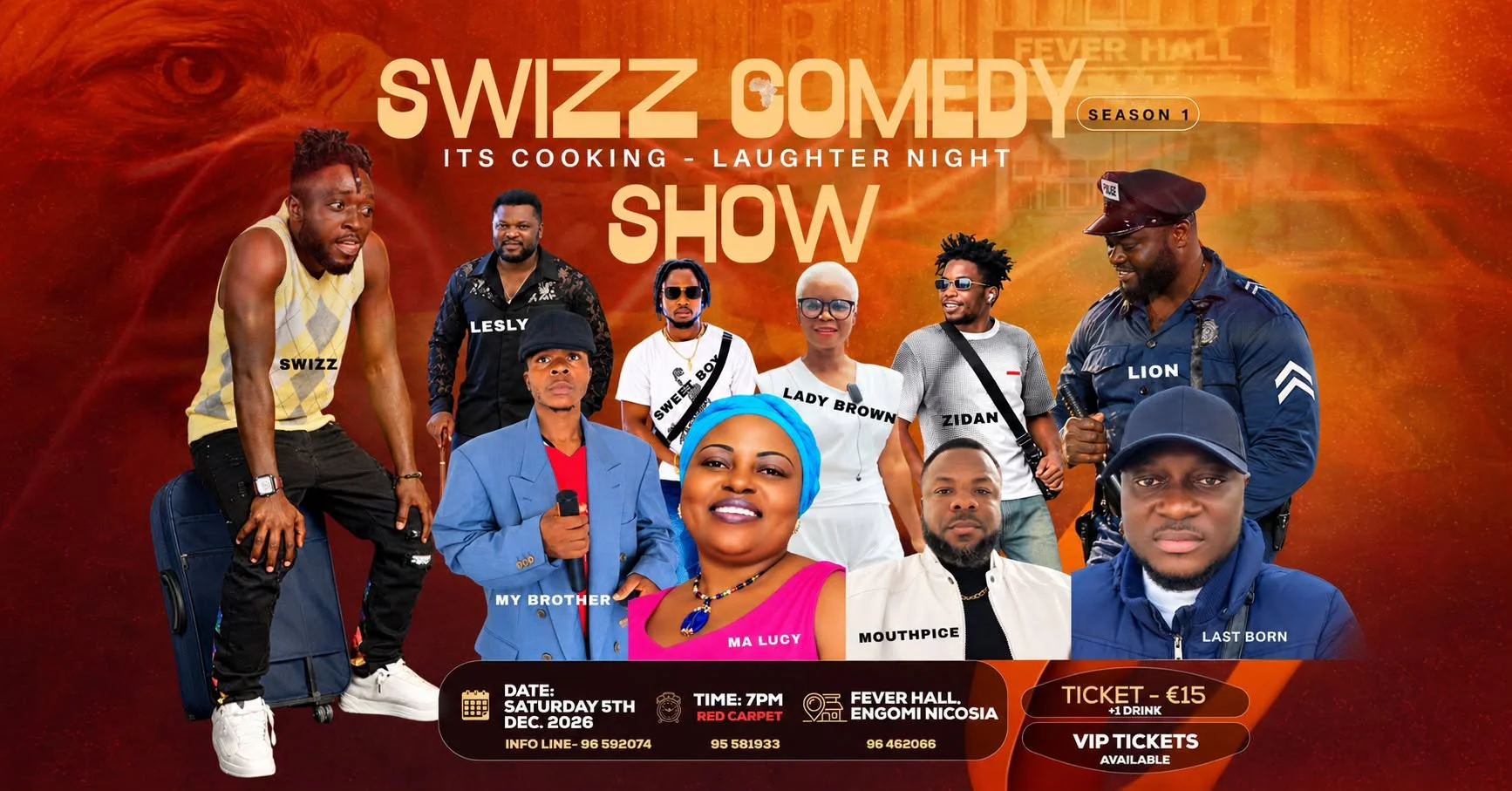 Swizz Comedy Show: It's Cooking – Laughter Night