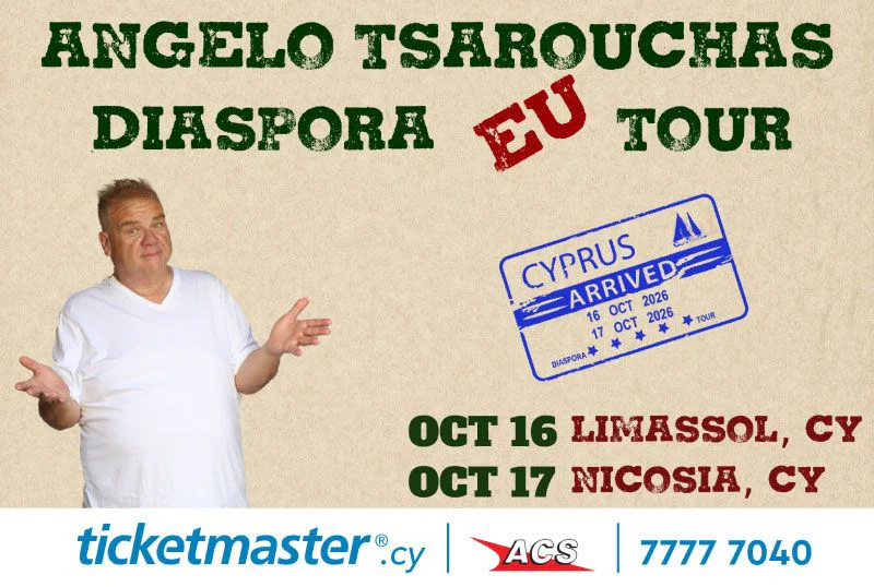 Angelo Tsarouchas: Diaspora Tour Live in Cyprus